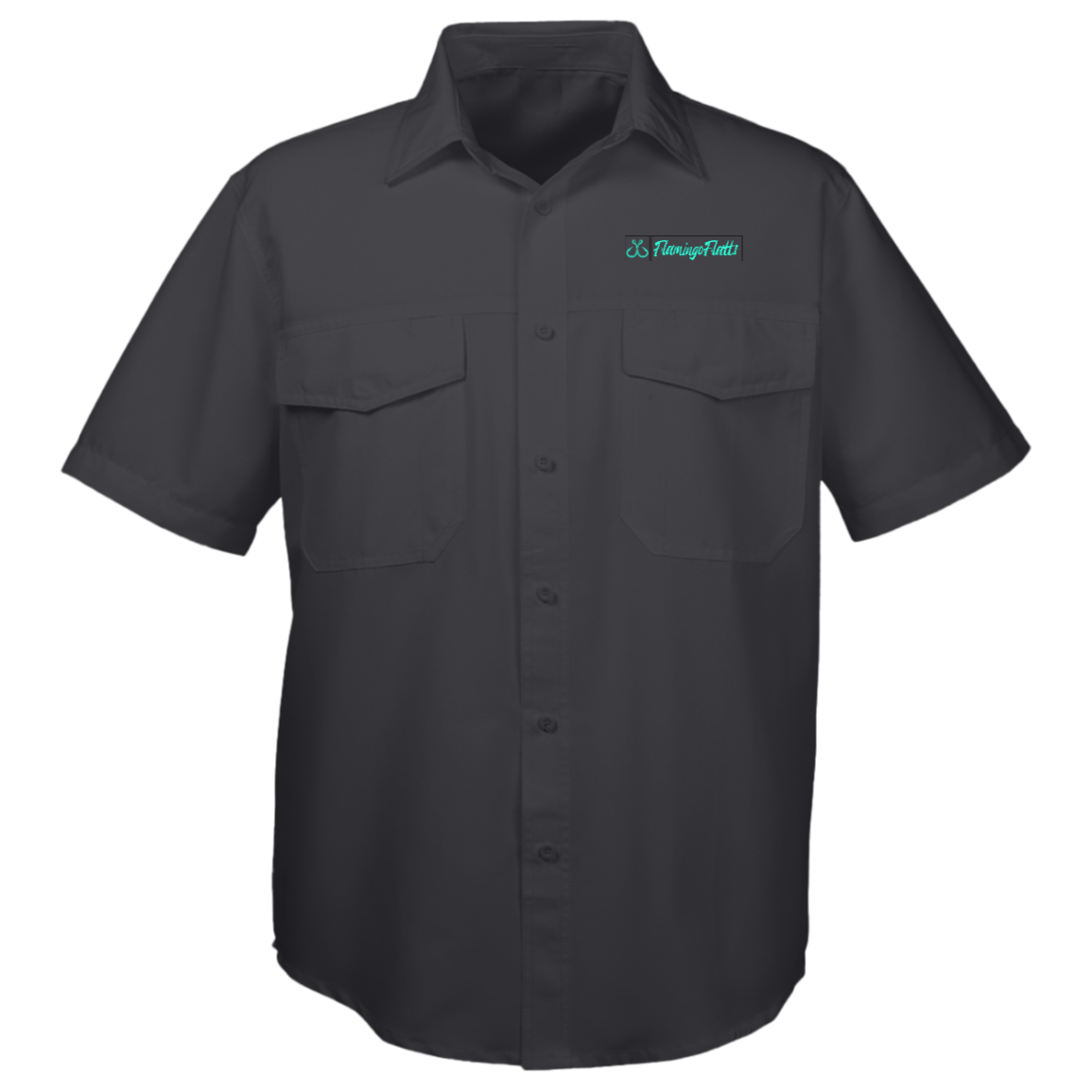 M580 Harriton Mens Key West Short Sleeve Staff Shirt