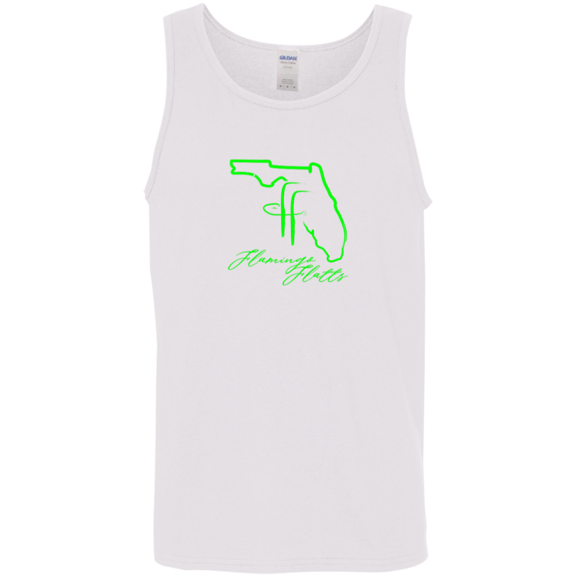 G520 Flamingo Flatts Coastal Cotton Tank Top 5.3 oz.