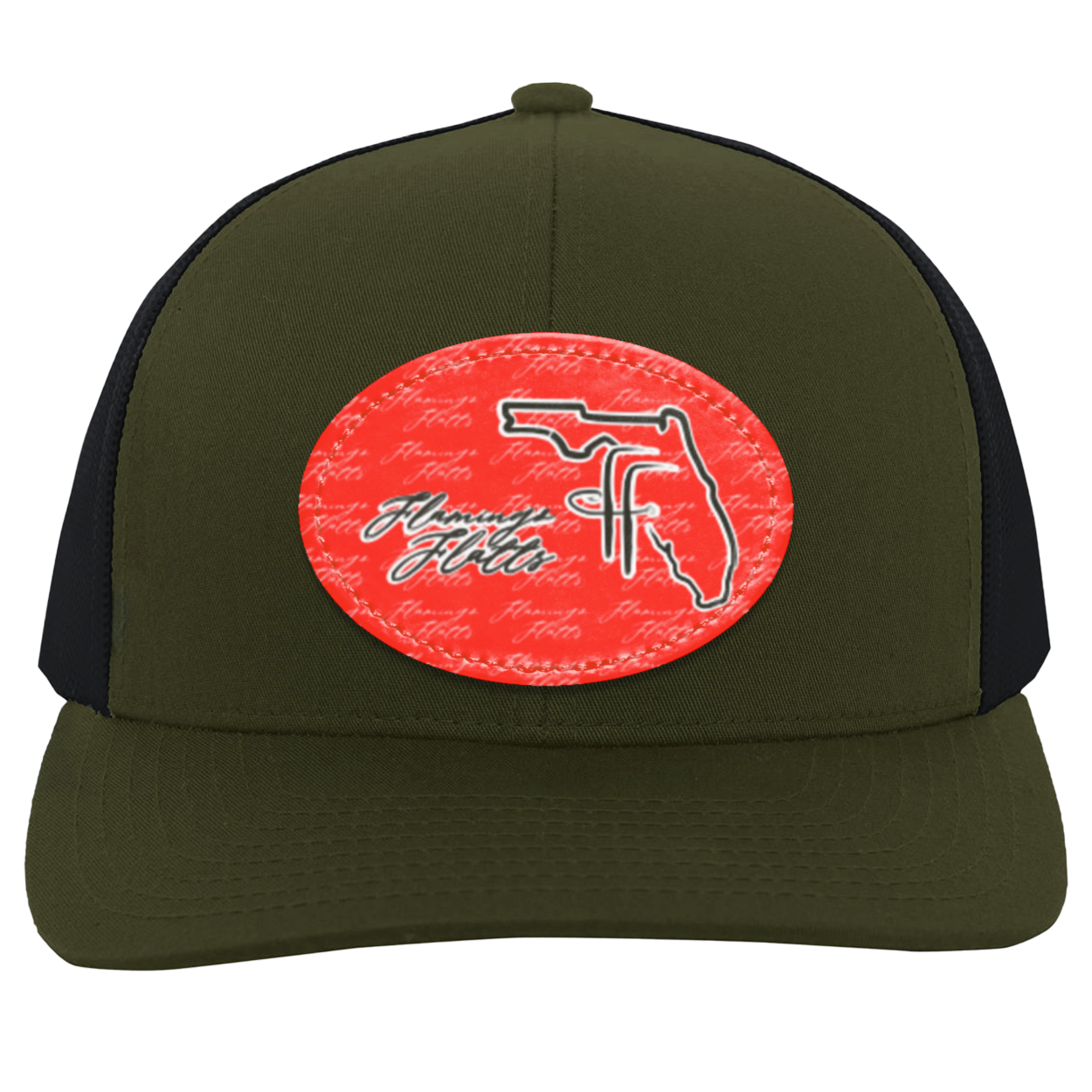 104C Flamingo Flatts Coastal Trucker Snap Back - Patch