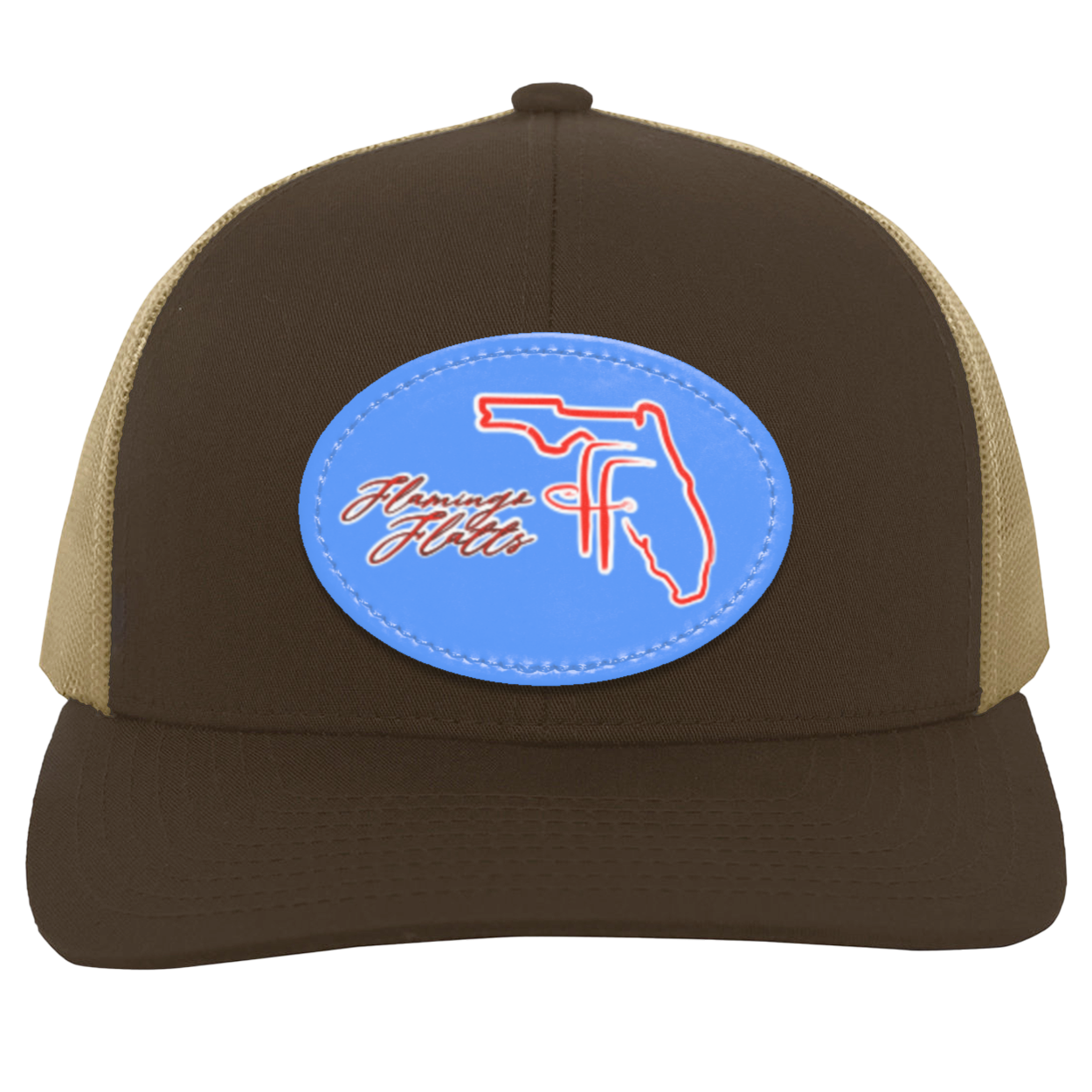 104C Flamingo Flatts Coastal Trucker Snap Back - Patch