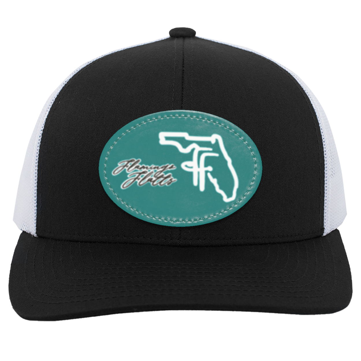 104C Flamingo Flatts Coastal Trucker Snap Back - Patch