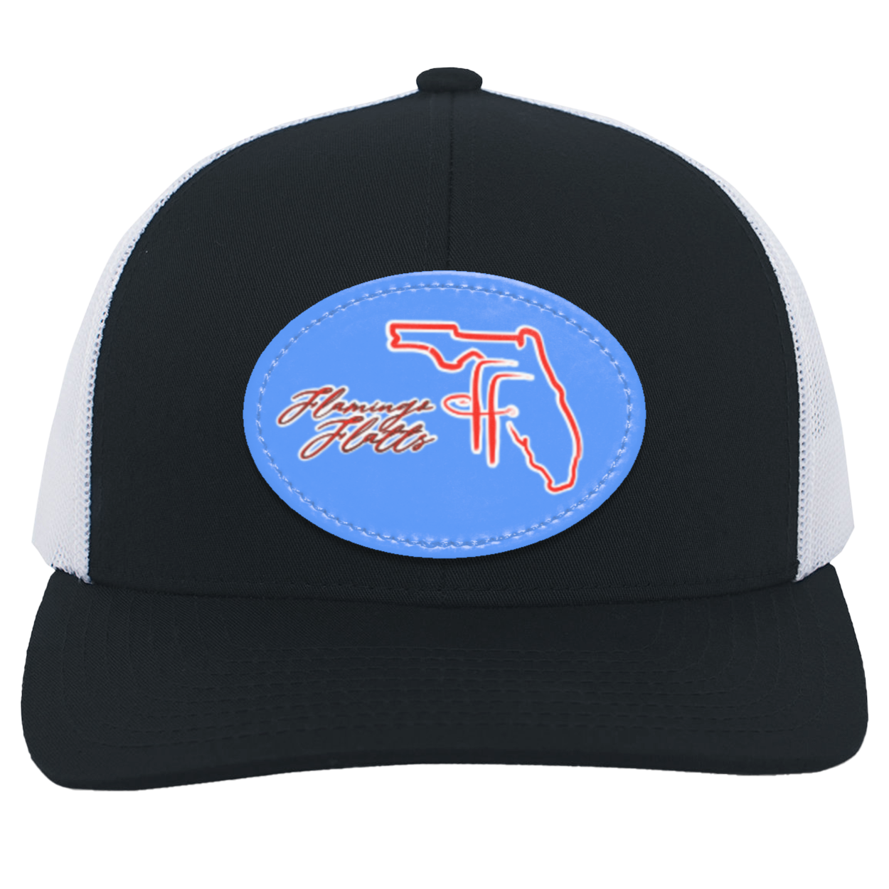 104C Flamingo Flatts Coastal Trucker Snap Back - Patch