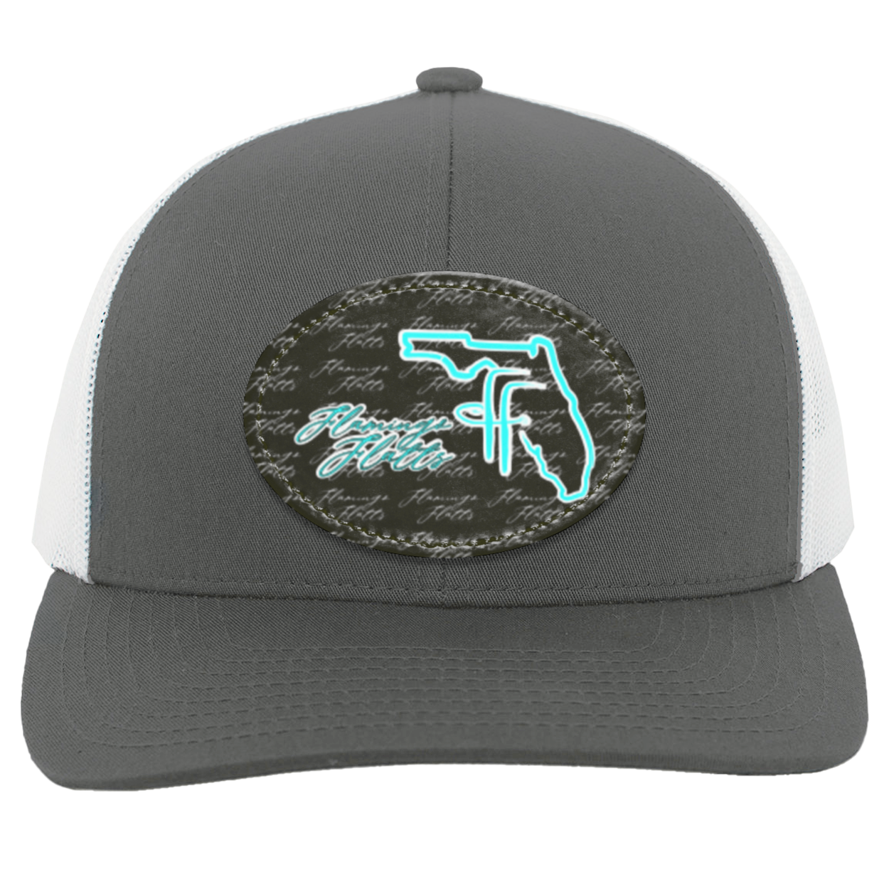 104C Flamingo Flatts Coastal Trucker Snap Back - Patch