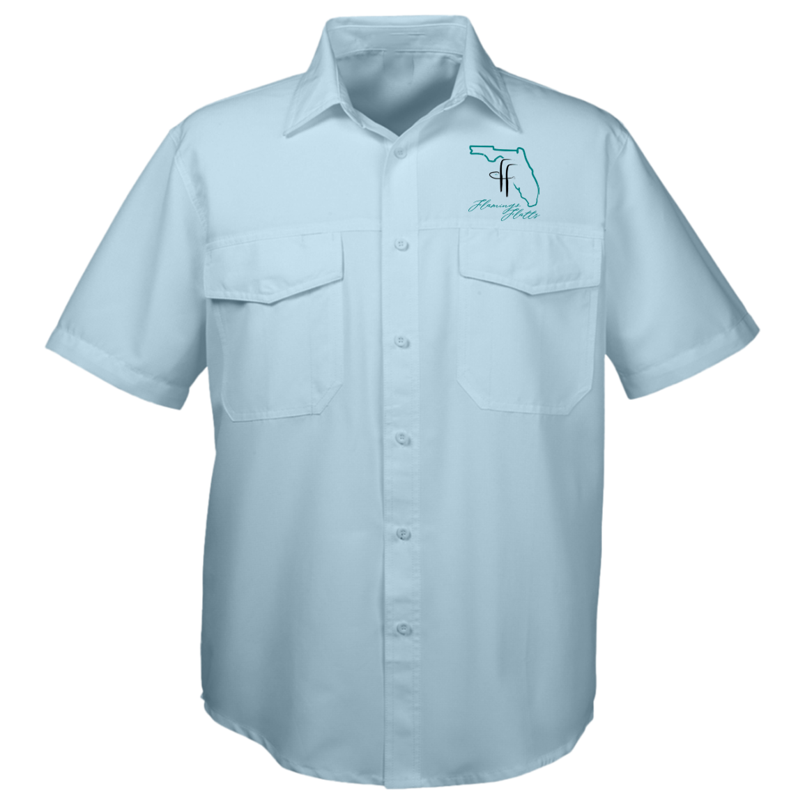 M580 Harriton Mens Key West Short Sleeve Staff Shirt