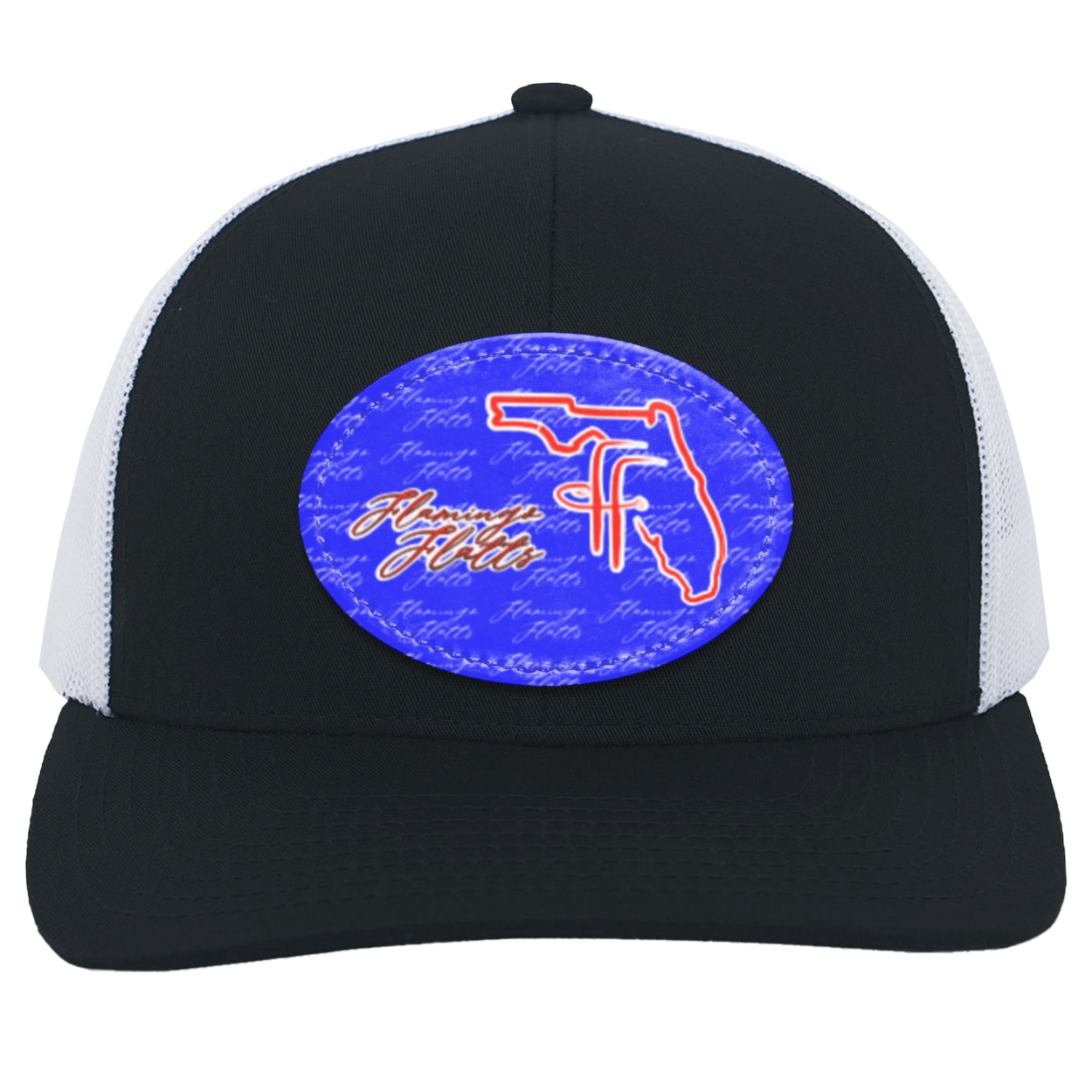 104C Flamingo Flatts Coastal Trucker Snap Back - Patch