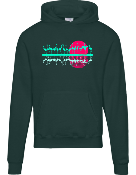 S700 Men's Flamingo Flatts Sunset Champion Mens Powerblend Hoodie