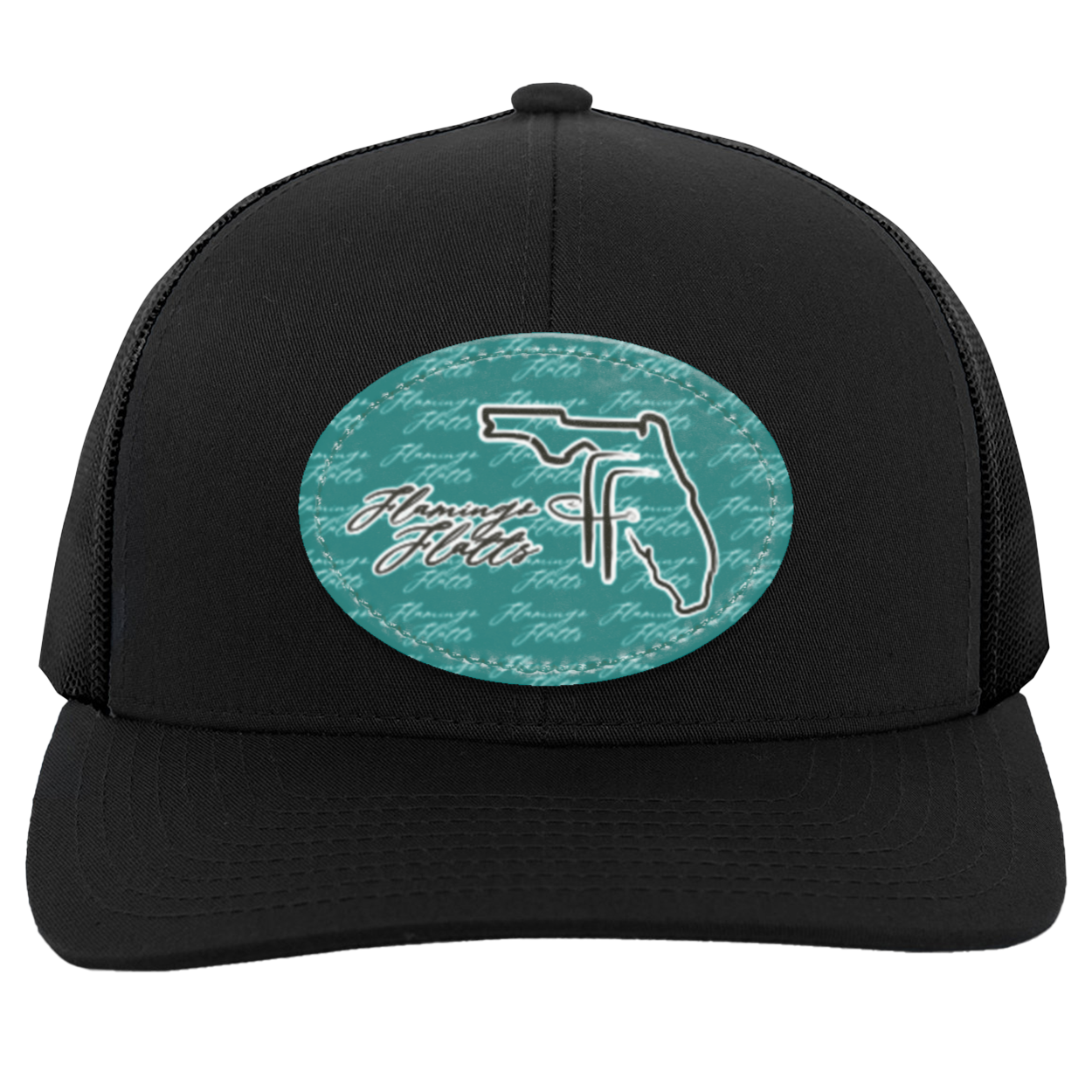 104C Flamingo Flatts Coastal  Trucker Snap Back - Patch