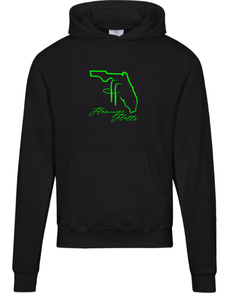 S700 Champion Mens Flamingo Flatts Coastal Powerblend Hoodie