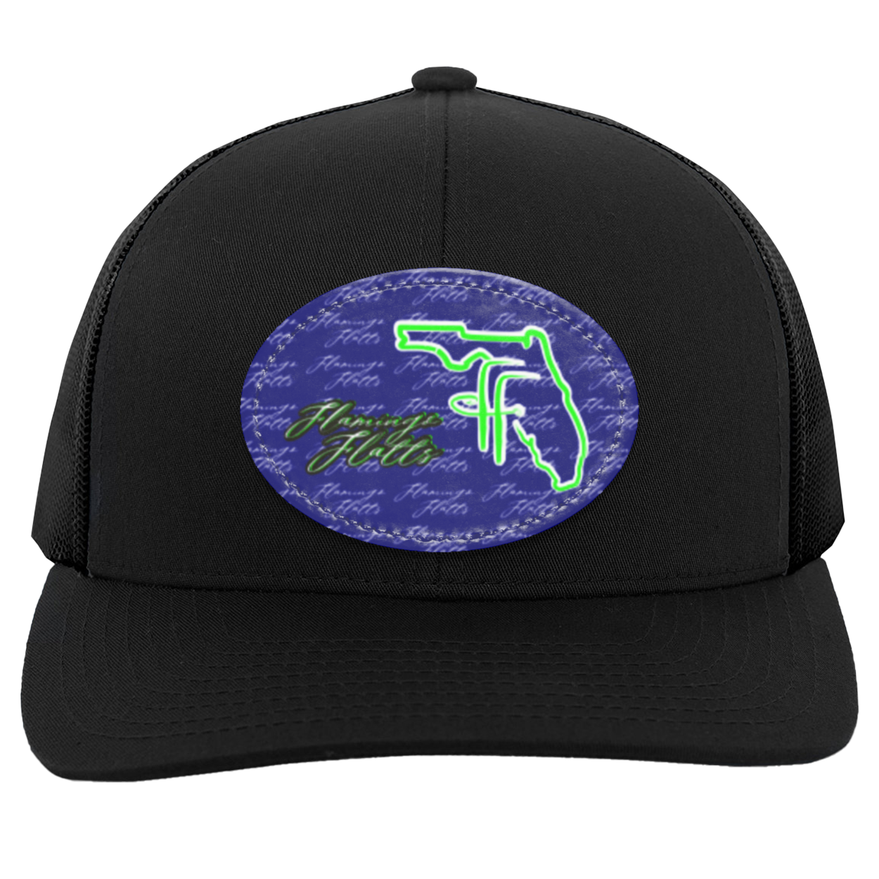 104C Flamingo Flatts Coastal Trucker Snap Back - Patch