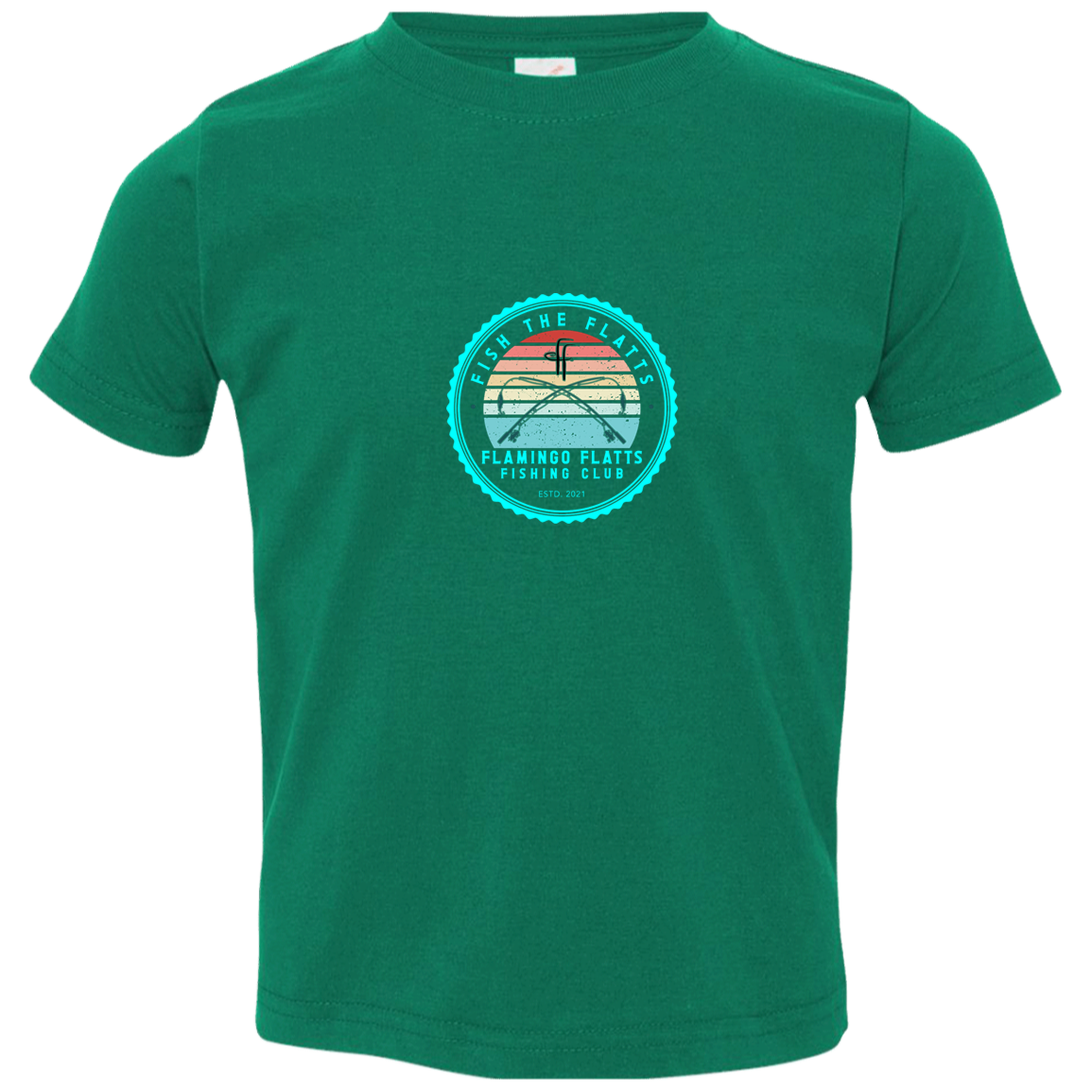 3321 Toddler Flamingo Flatts Fishing Club Jersey T-Shirt