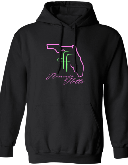 G185 Ladies Flamingo Flatts Coastal Pullover Hoodie