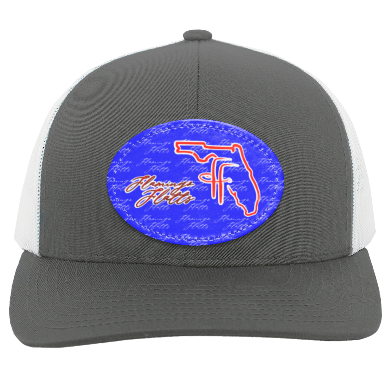 104C Flamingo Flatts Coastal Trucker Snap Back - Patch