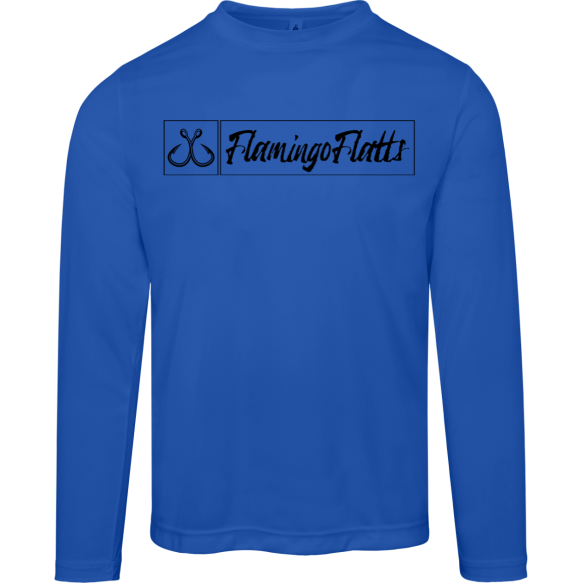 TT11L Team 365 Mens Flamingo Flatts Coastal Fishing Zone Long Sleeve Tee