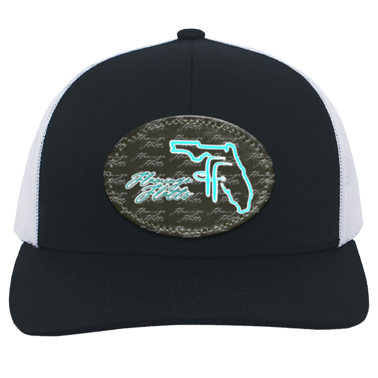 104C Flamingo Flatts Coastal Trucker Snap Back - Patch