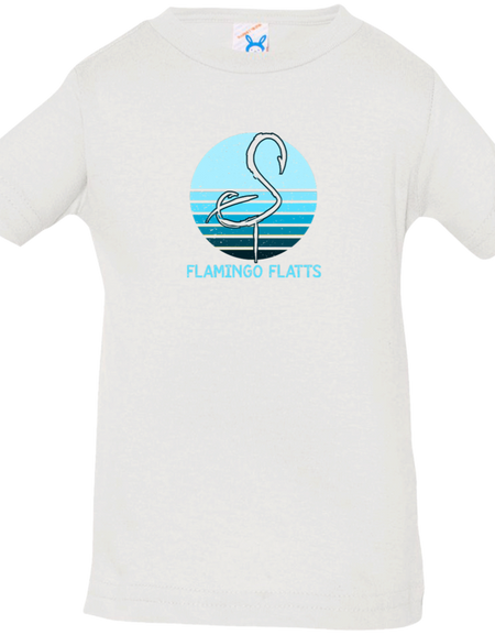 3322 Flamingo Flatts Retro Sunset Infant Jersey T-Shirt