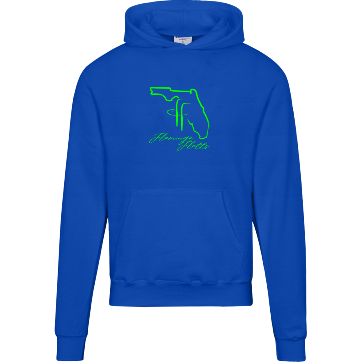S700 Champion Mens Flamingo Flatts Coastal Powerblend Hoodie