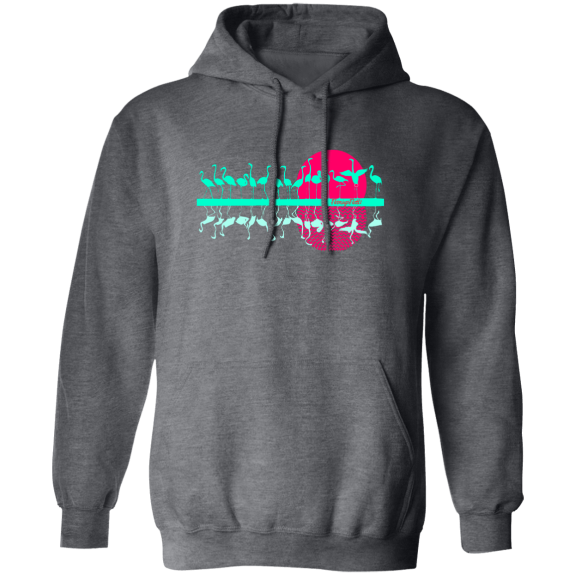 G185 Ladies Flamingo Flatts Sunset Pullover Hoodie