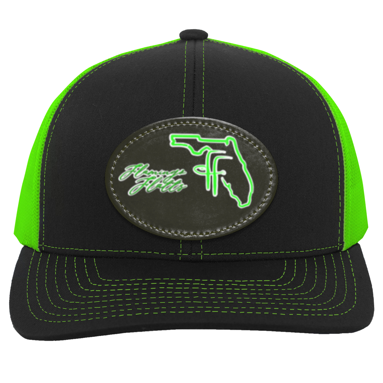 104C Flamingo Flatts Coastal Trucker Snap Back - Patch