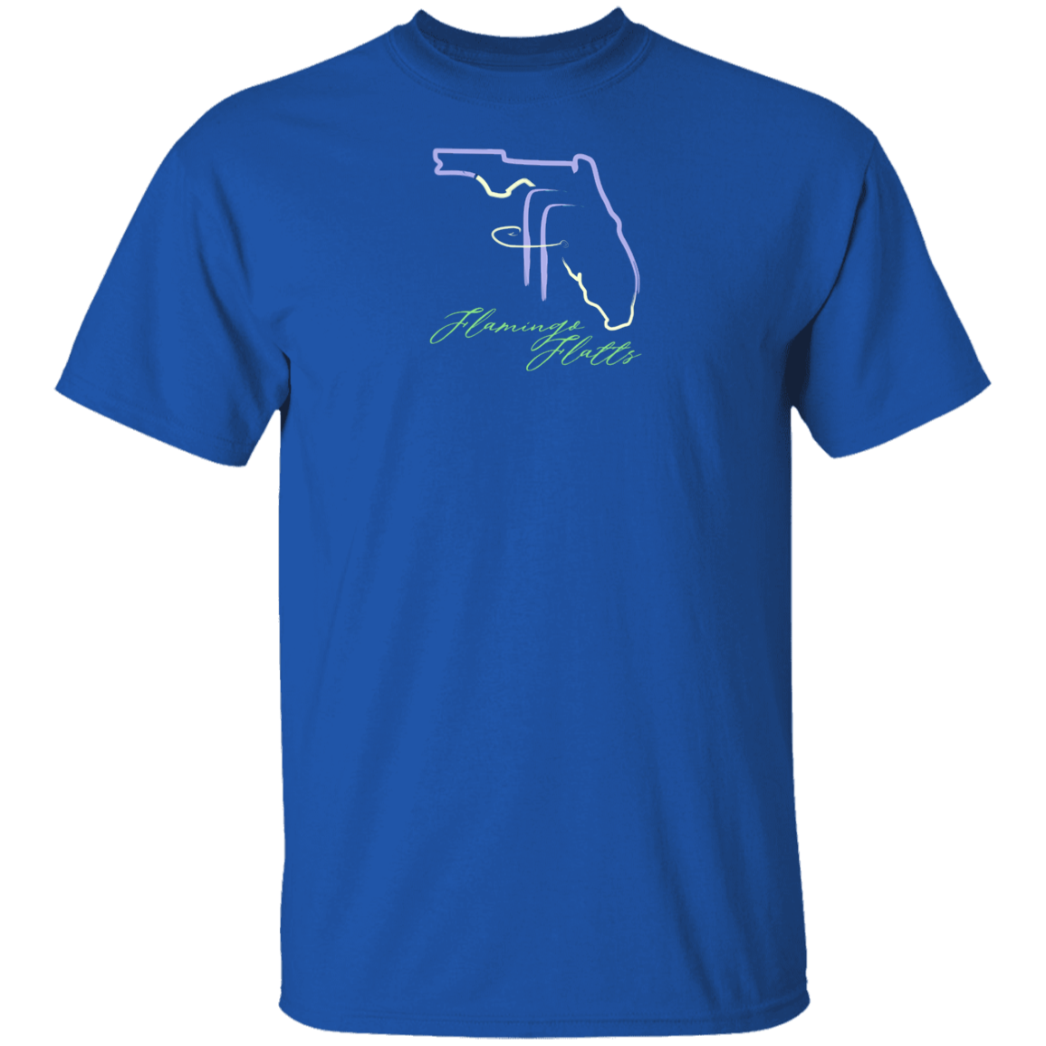 G500 Men's Flamingo Flatts Coastal Tri-Color 5.3 oz. T-Shirt