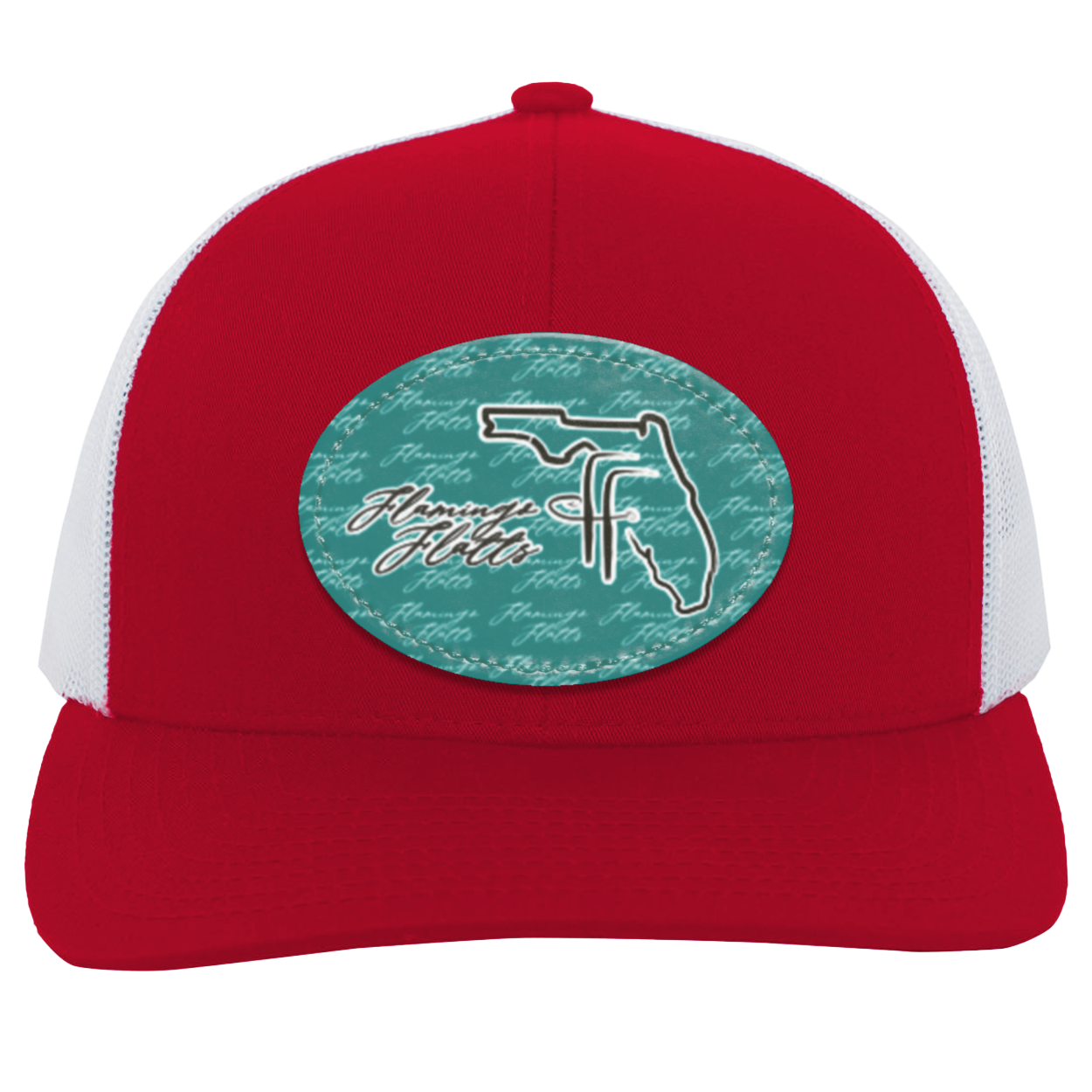 104C Flamingo Flatts coastal Trucker Snap Back - Patch