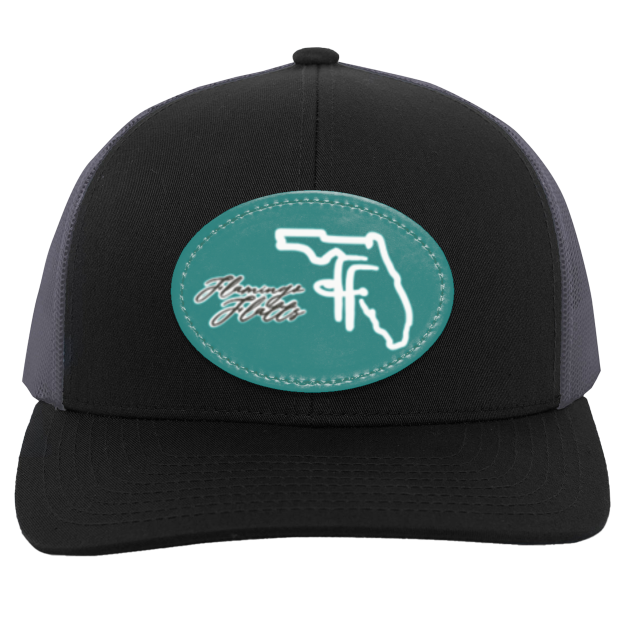 104C Flamingo Flatts Coastal Trucker Snap Back - Patch