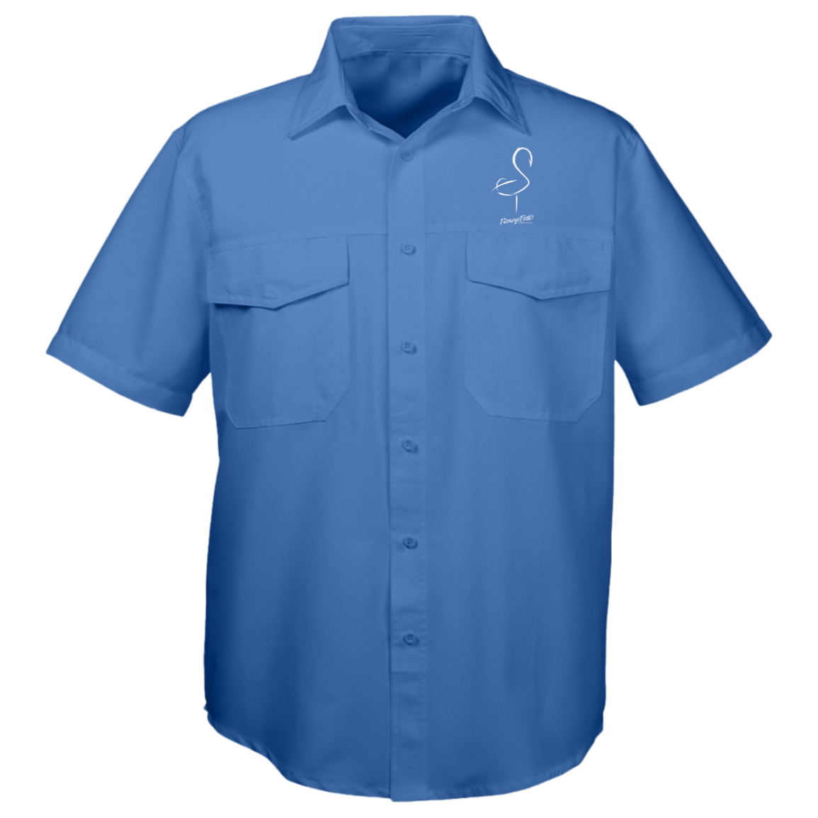 M580 Harriton Mens Key West Short Sleeve Staff Shirt