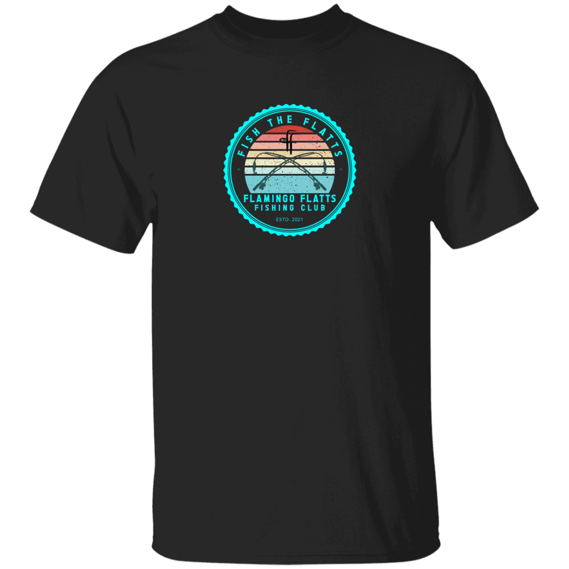 G500  Men's Flamingo Flatts Fishing Club 5.3 oz. T-Shirt