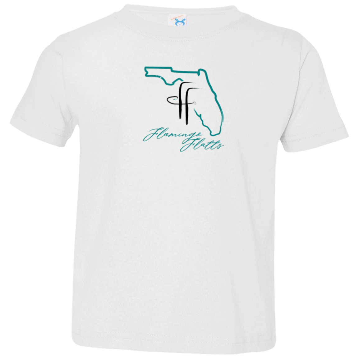 3321 Toddler Flamingo Flatts Coastal Jersey T-Shirt