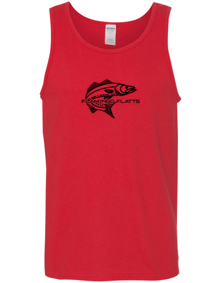 G520 Men's Flamingo Flatts Snook Cotton Tank Top 5.3 oz.