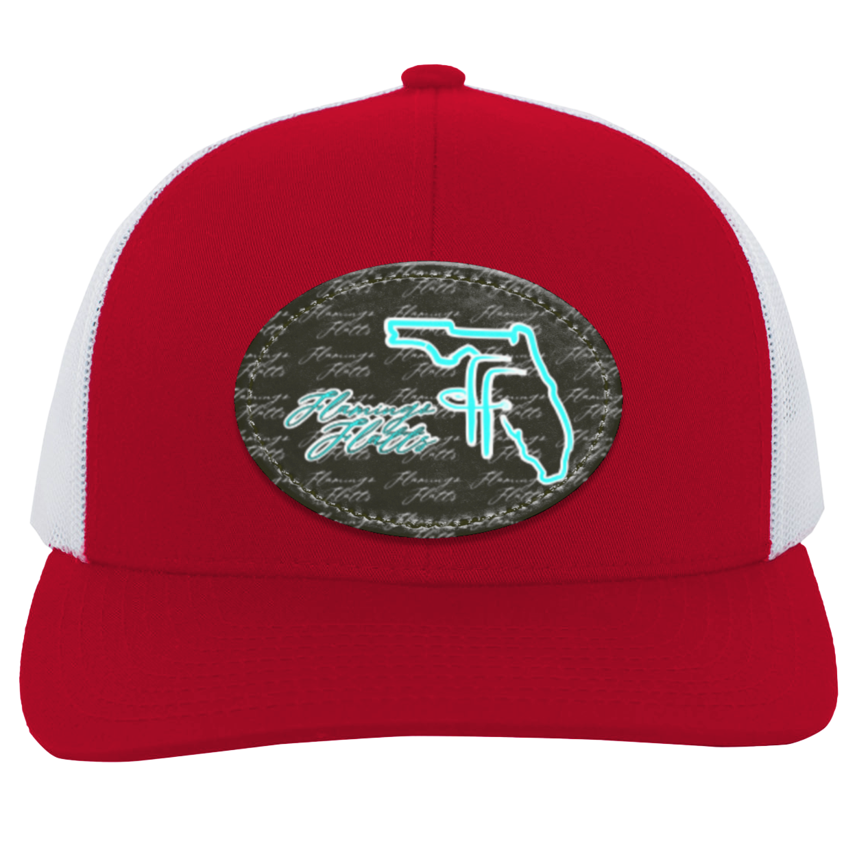 104C Flamingo Flatts Coastal Trucker Snap Back - Patch