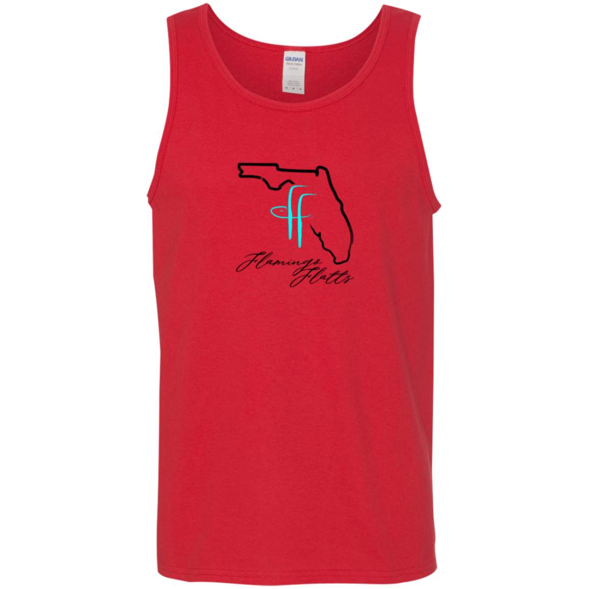 G520 Flamingo Flatts Coastal Cotton Tank Top 5.3 oz.