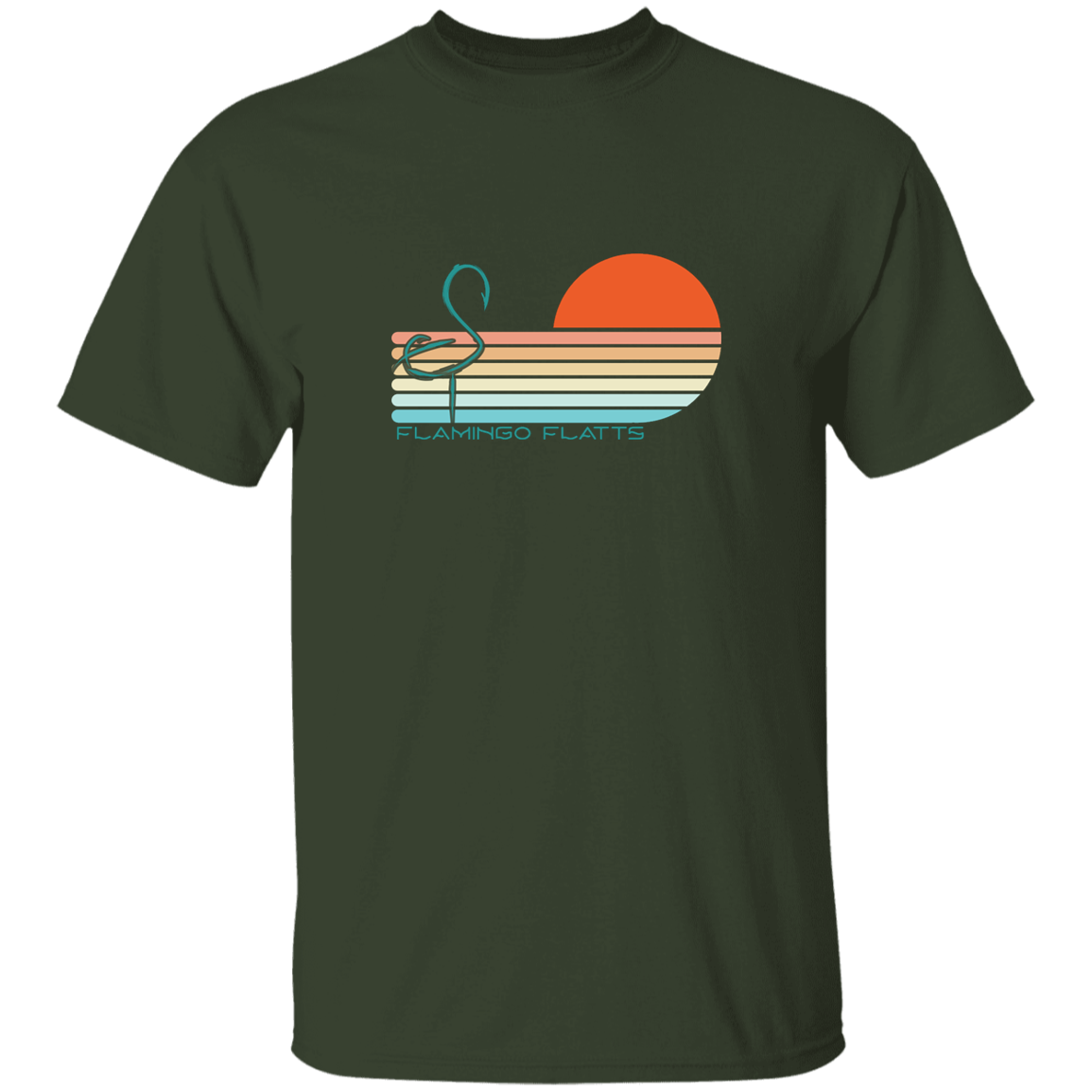 G500 Men's Flamingo Flatts Sunset v.1 5.3 oz. T-Shirt