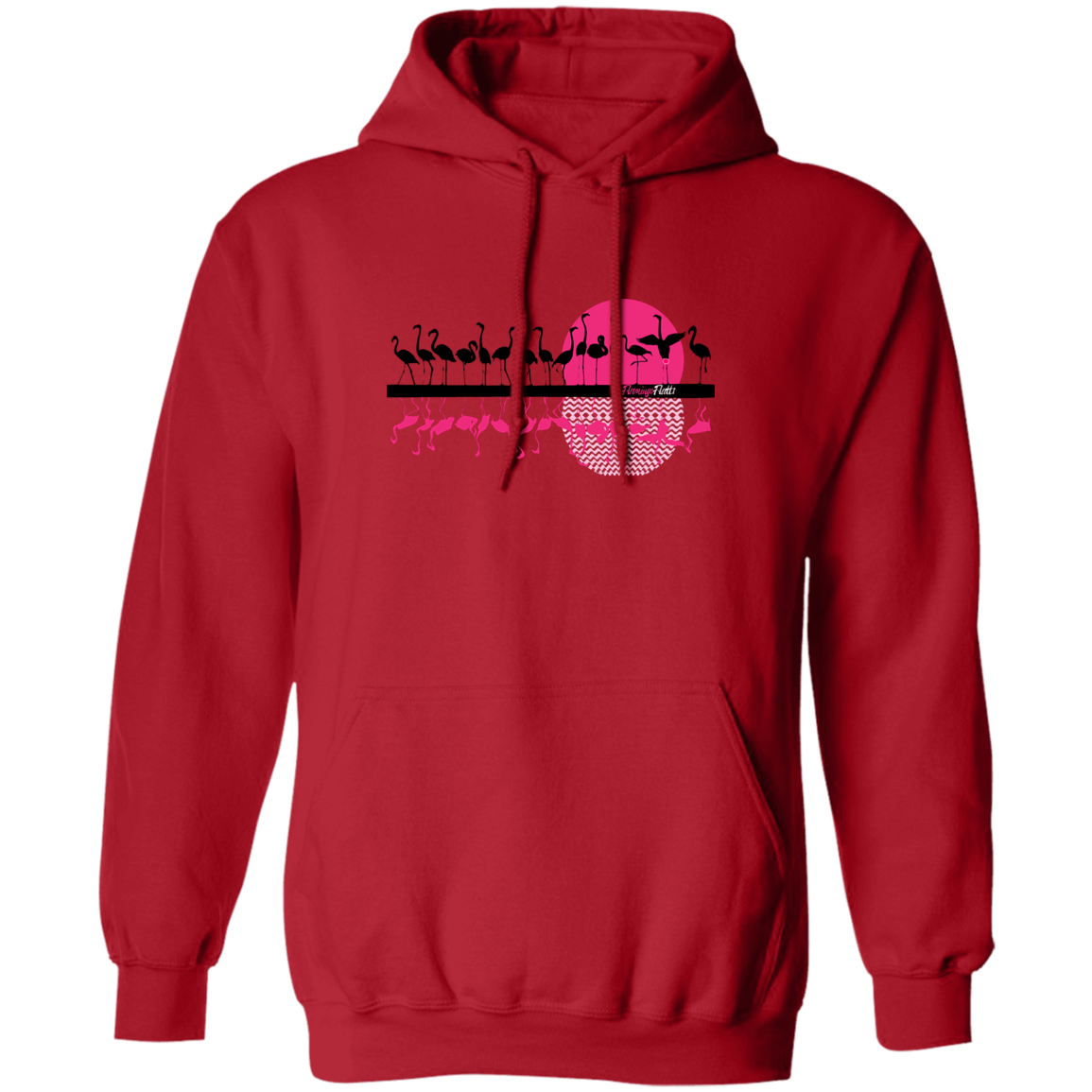 G185 Flamingo Flatts Sunset Pullover Hoodie