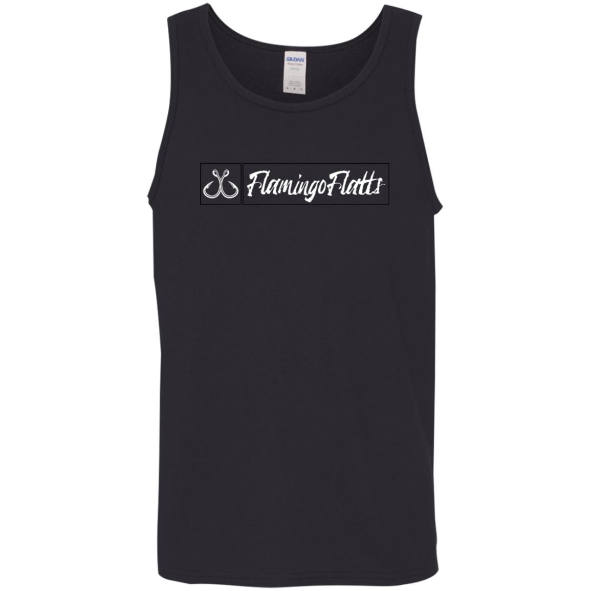 G520 Flamingo Flatts Coastal Fishing Cotton Tank Top 5.3 oz.