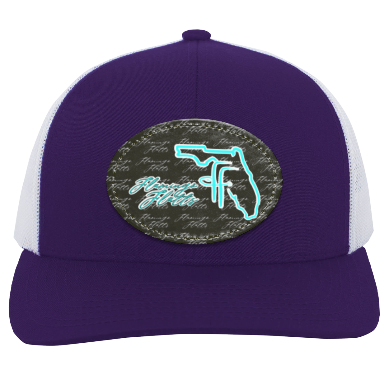 104C Flamingo Flatts Coastal Trucker Snap Back - Patch