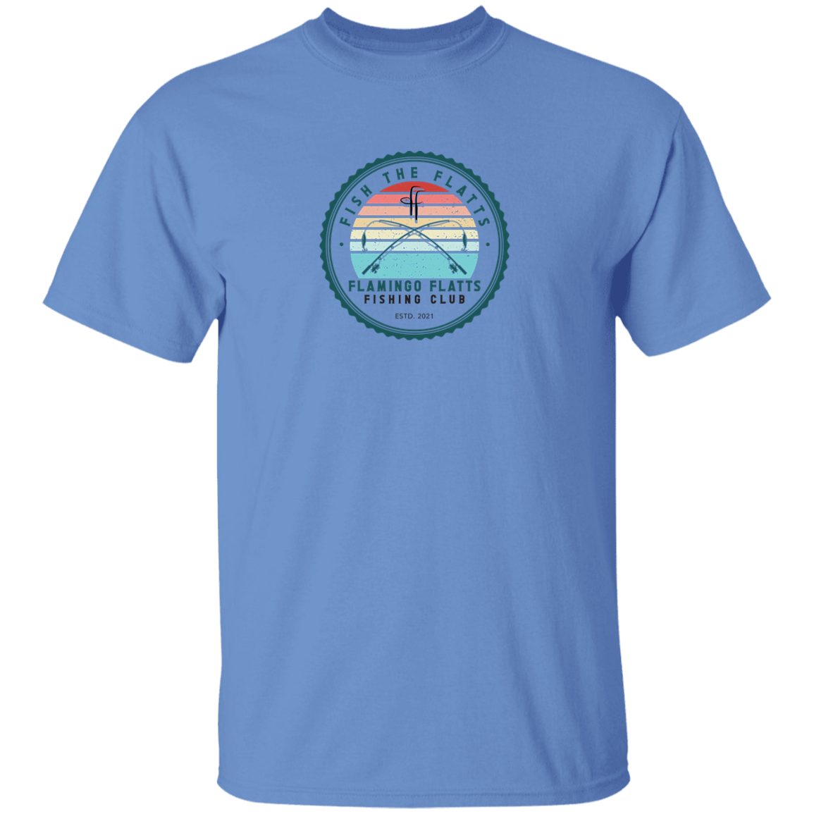 G500  Men's Flamingo Flatts Fishing Club5.3 oz. T-Shirt