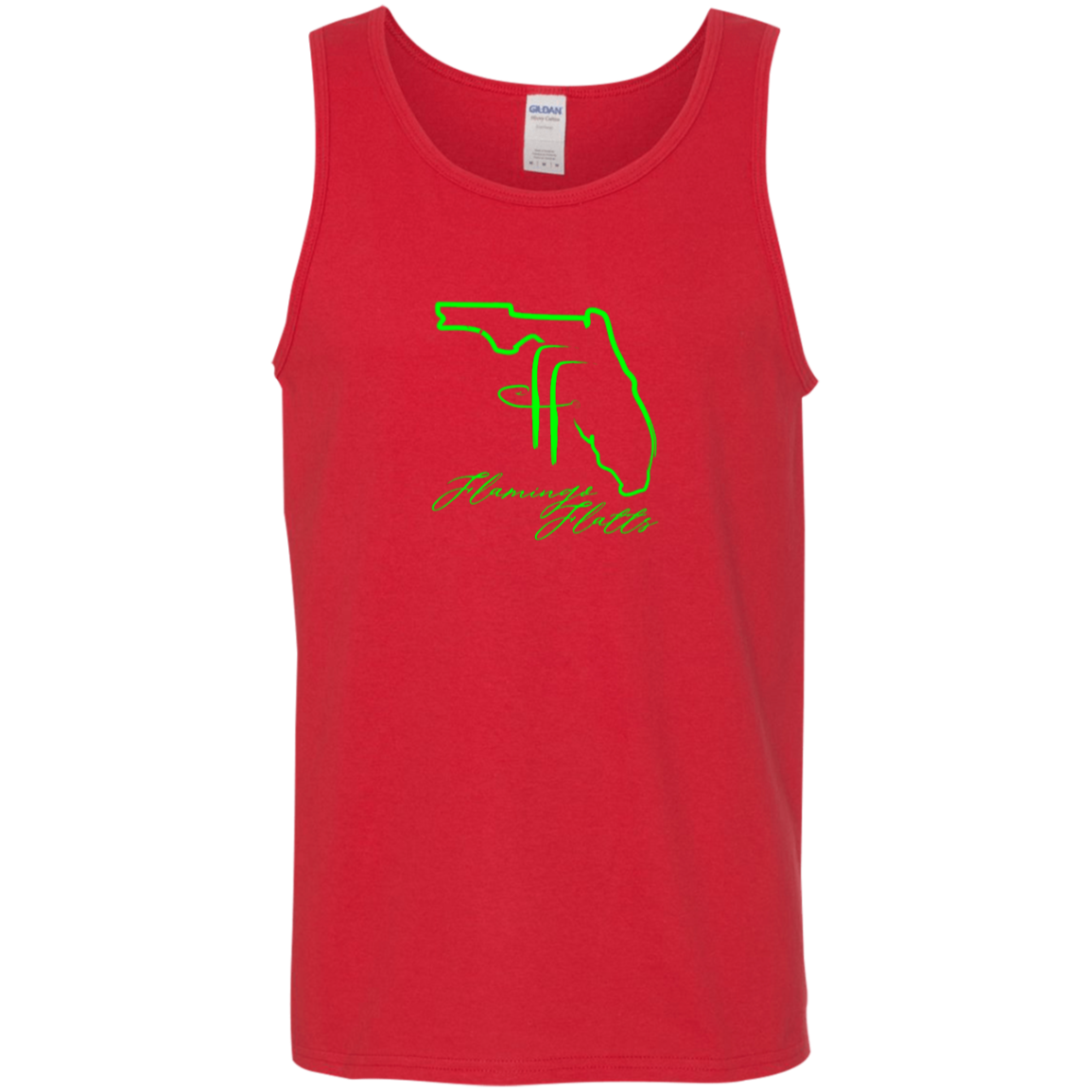 G520 Flamingo Flatts Coastal Cotton Tank Top 5.3 oz.