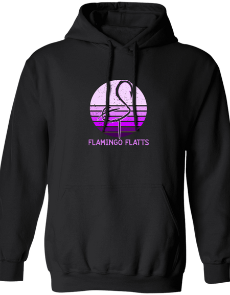 G185  Ladies Retro Sunset Pullover Hoodie