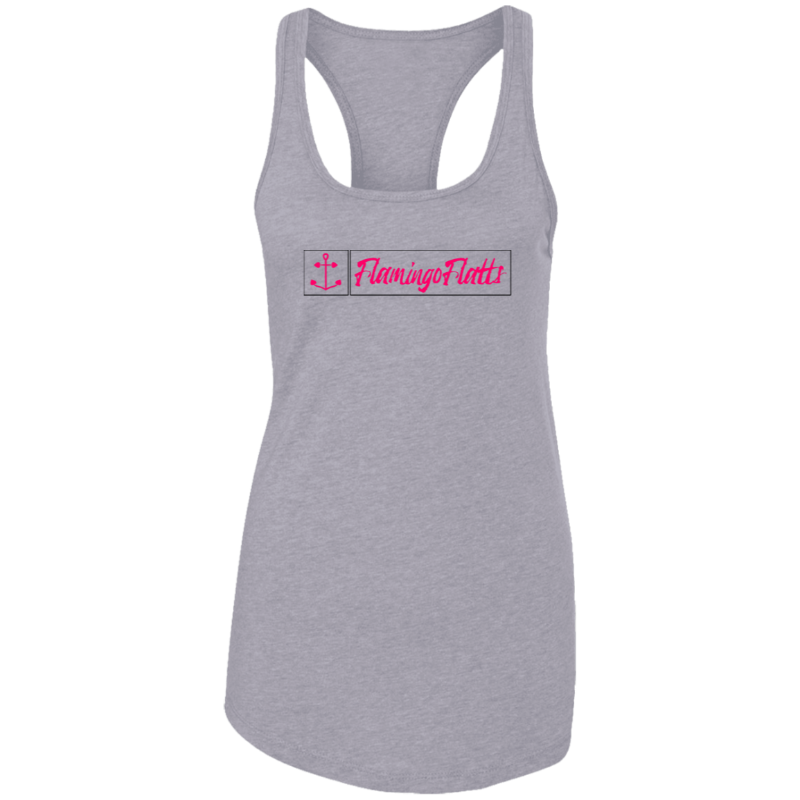 NL1533 Ladies Flamingo Flatts Newport Coastal Ideal Racerback Tank