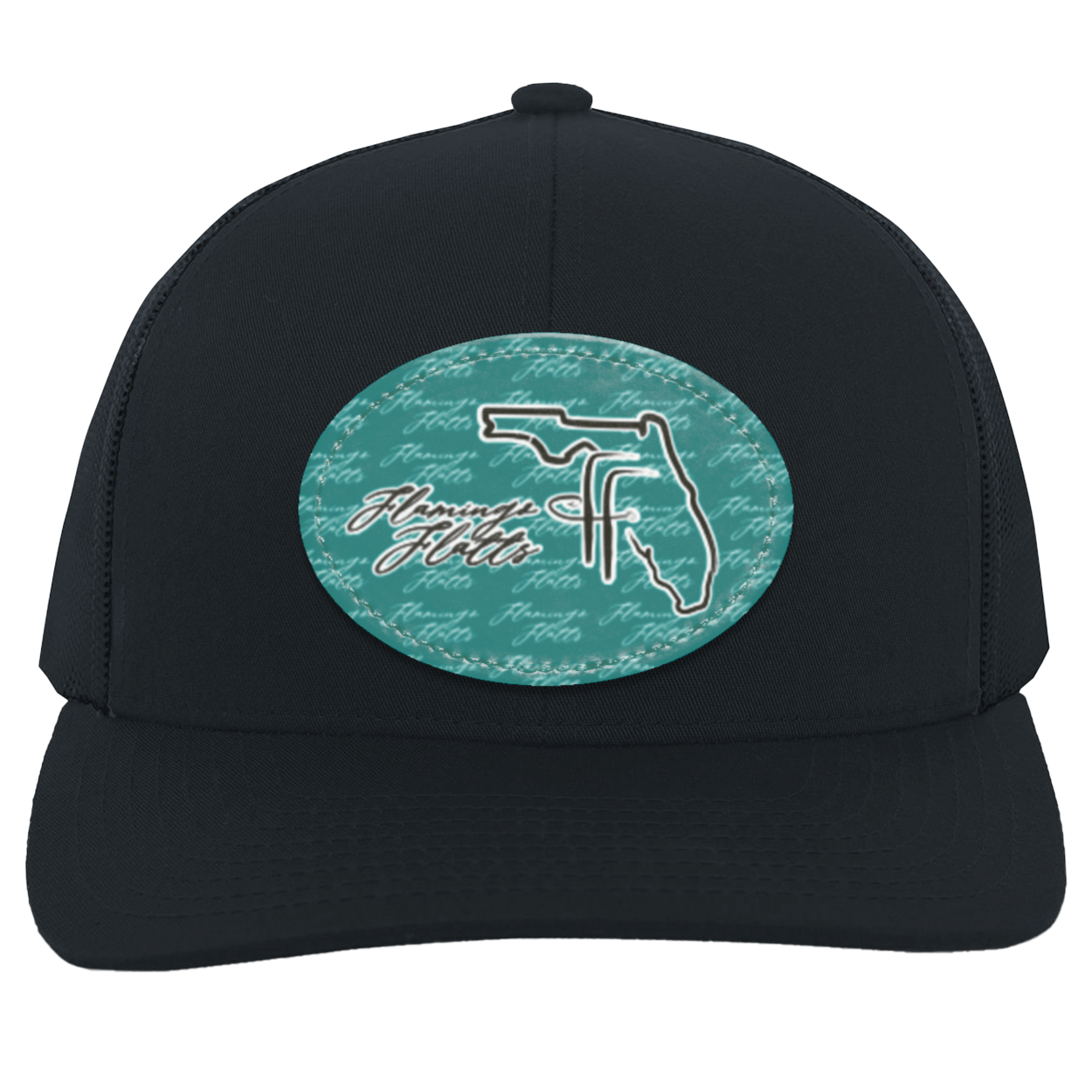 104C Flamingo Flatts Coastal  Trucker Snap Back - Patch