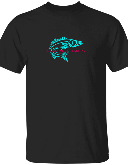 G500B Youth Flamingo Flatts Snook 5.3 oz 100% Cotton T-Shirt