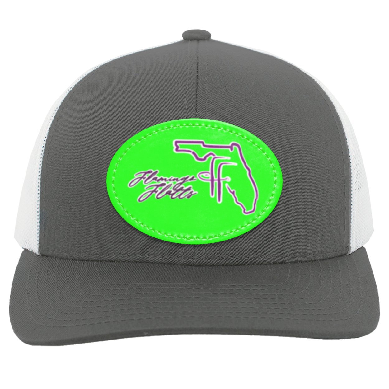 104C Flamingo Flatts Coastal Trucker Snap Back - Patch