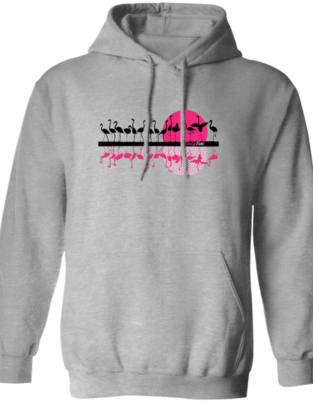 G185 Flamingo Flatts Sunset Pullover Hoodie