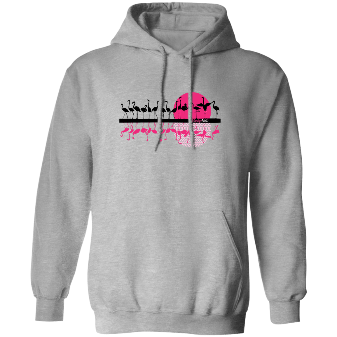 G185 Flamingo Flatts Sunset Pullover Hoodie