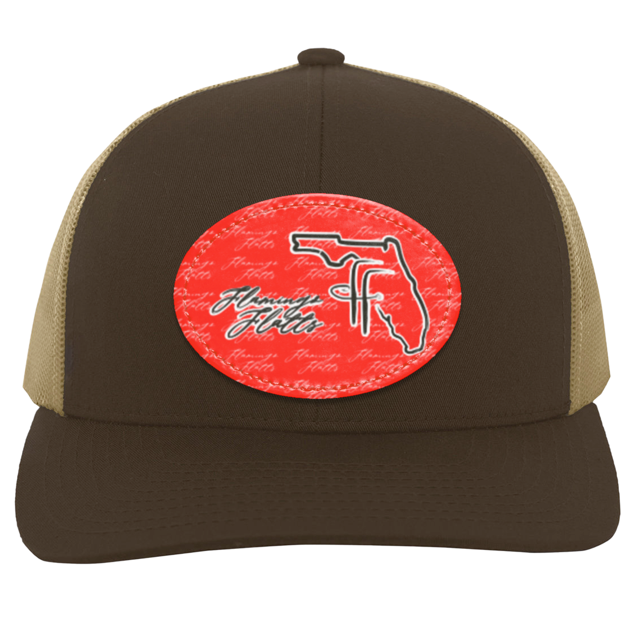 104C Flamingo Flatts Coastal Trucker Snap Back - Patch