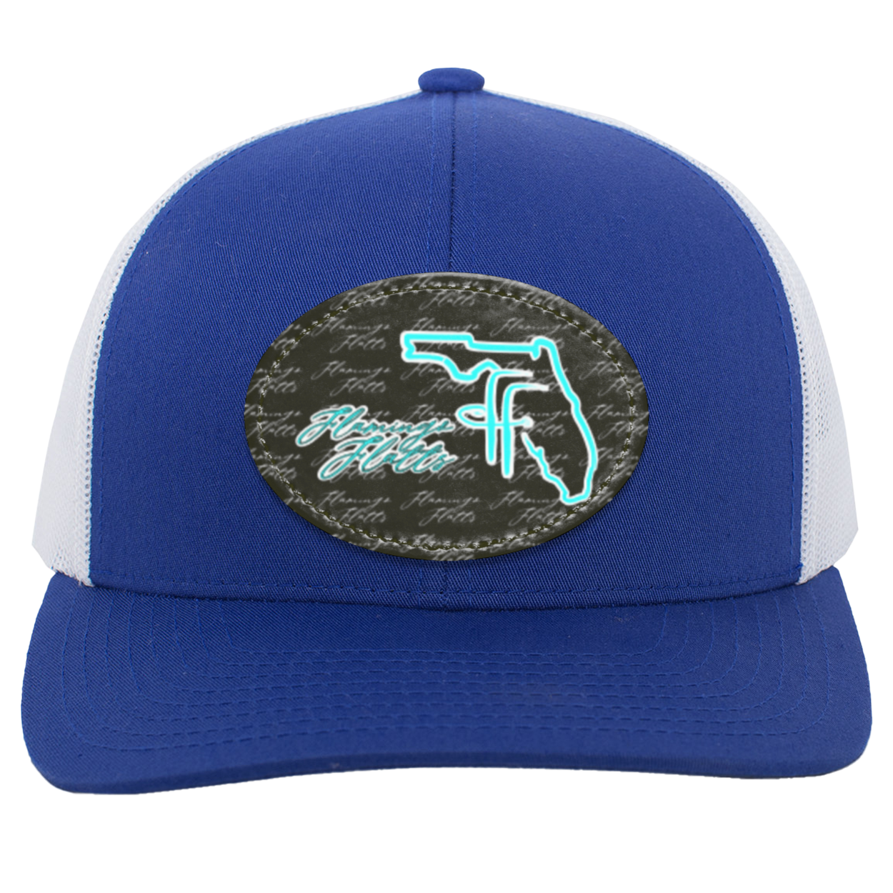 104C Flamingo Flatts Coastal Trucker Snap Back - Patch