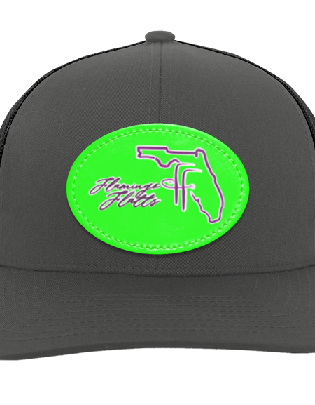104C Flamingo Flatts Coastal Trucker Snap Back - Patch