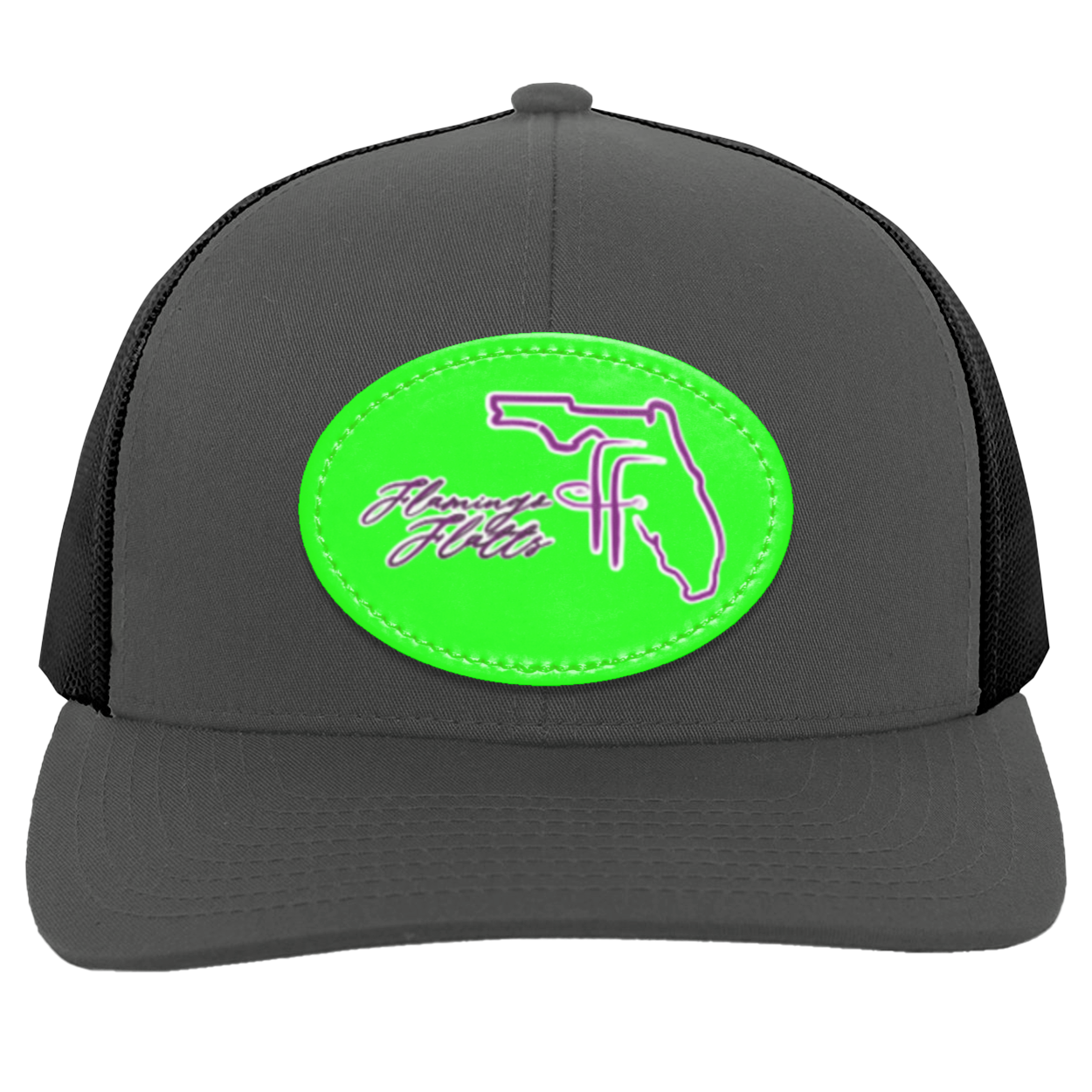 104C Flamingo Flatts Coastal Trucker Snap Back - Patch