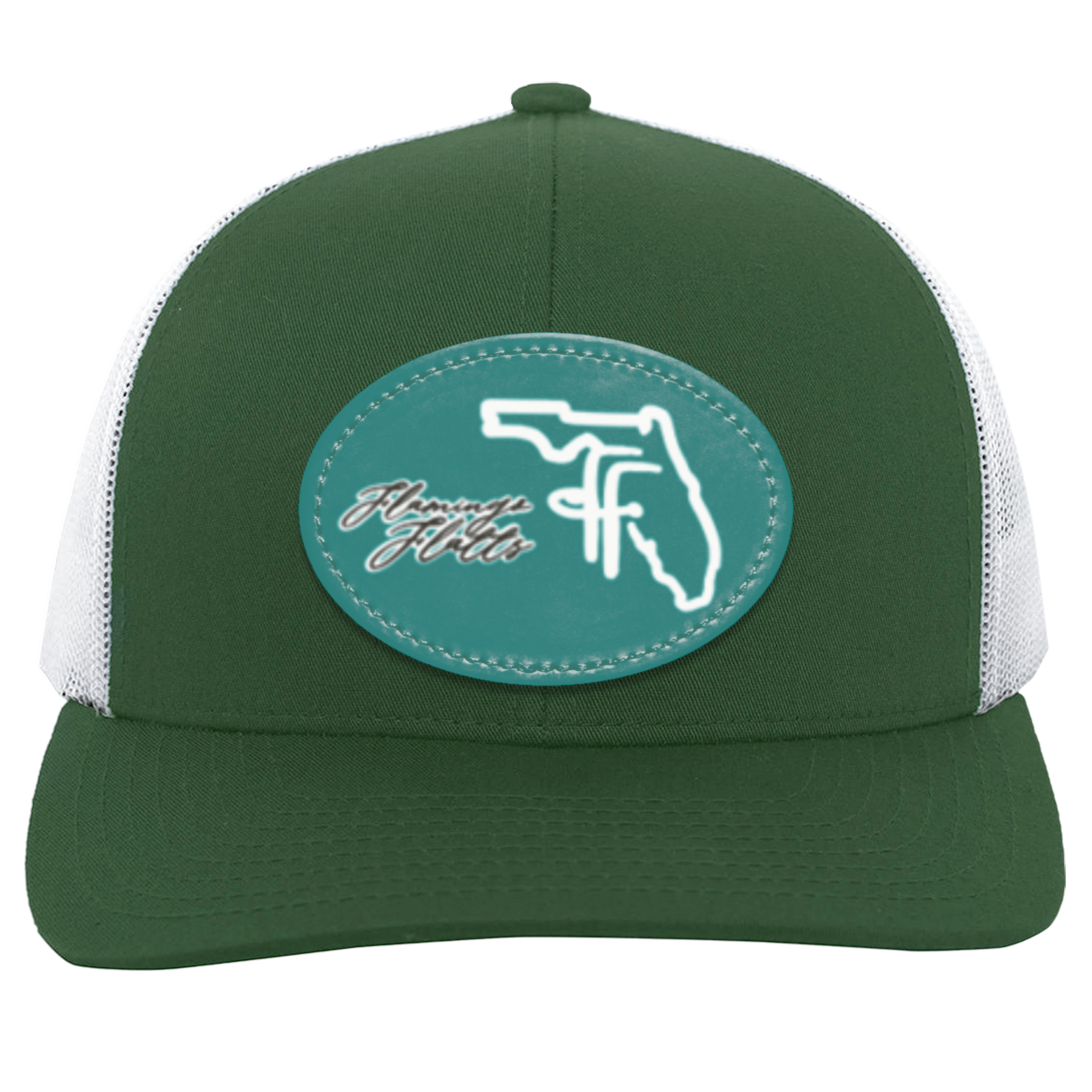 104C Flamingo Flatts Coastal Trucker Snap Back - Patch