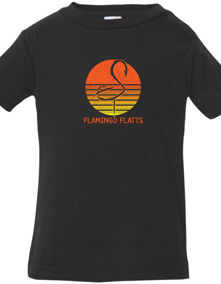 3322 Infant Flamingo Flatts Retro Sunset Jersey T-Shirt